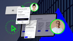 Image displaying website design processes and elements